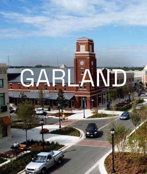 Garland chimney inspection and sweep service area