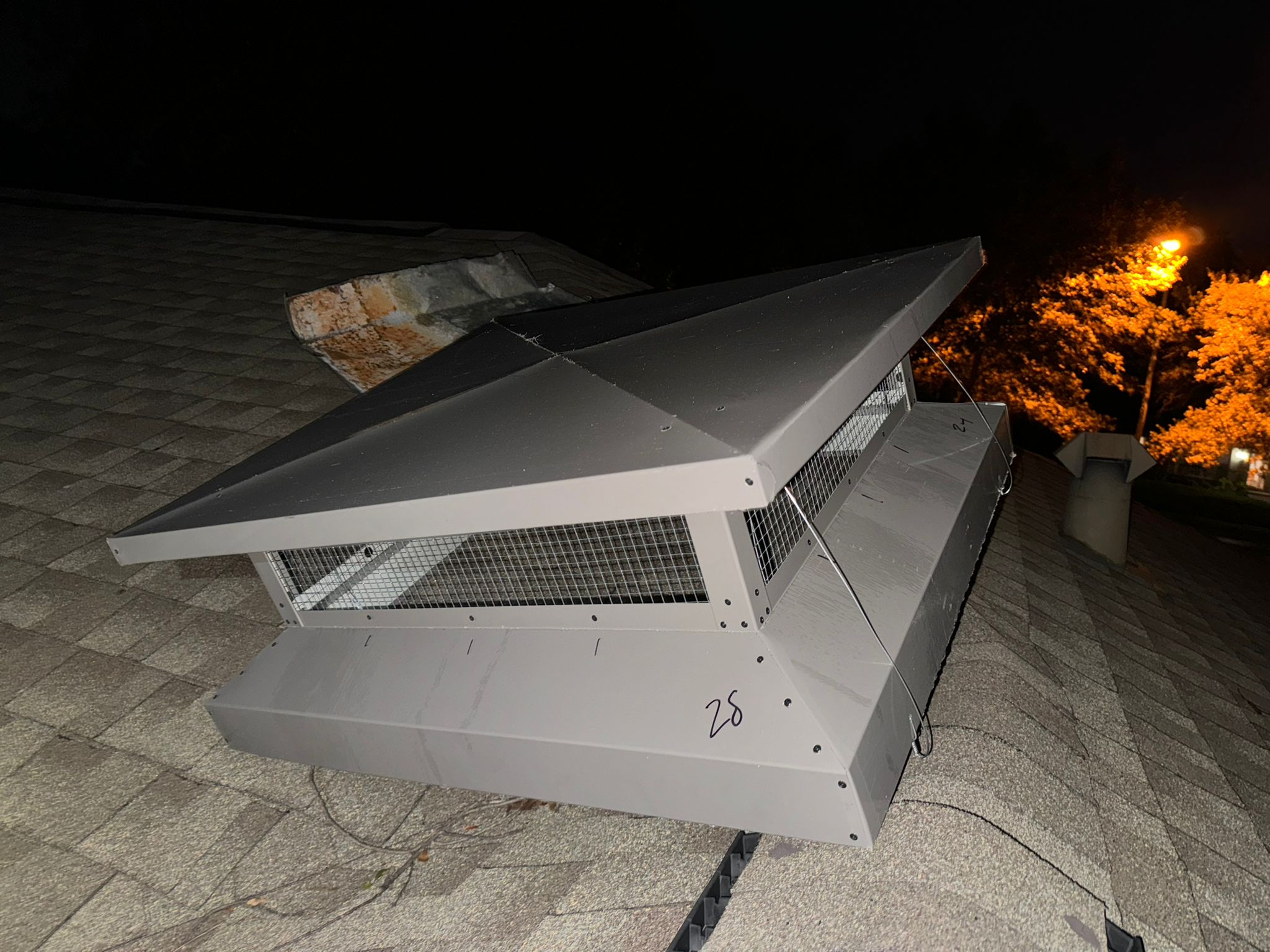 chimney crown rebuild