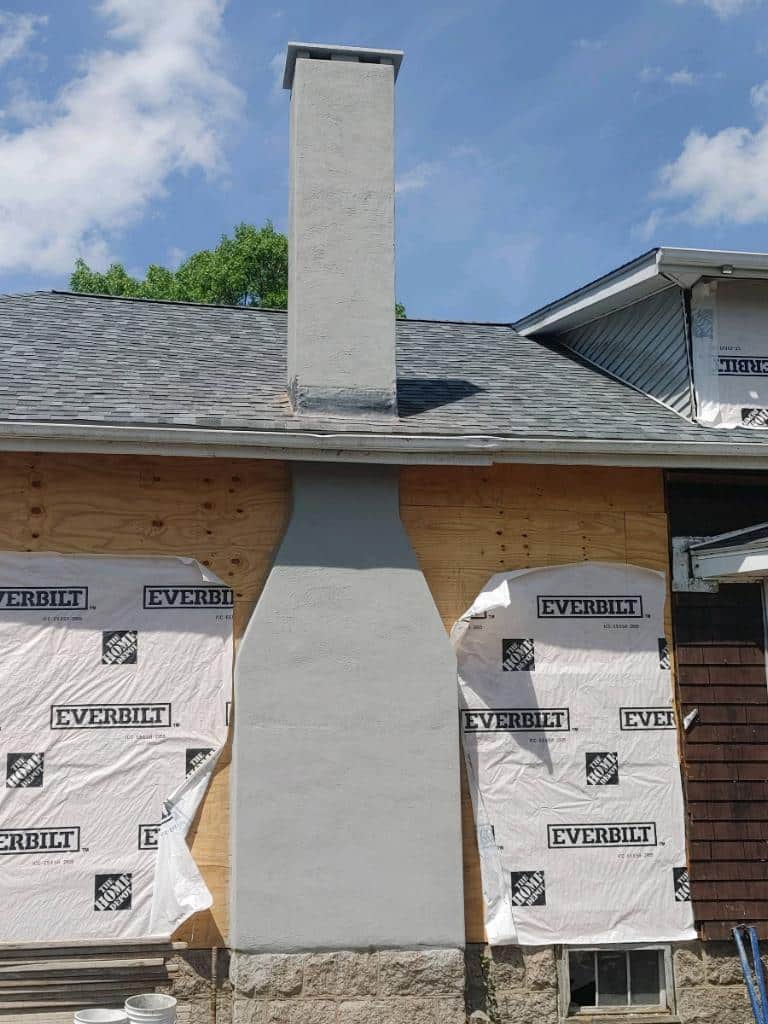 chimney construction