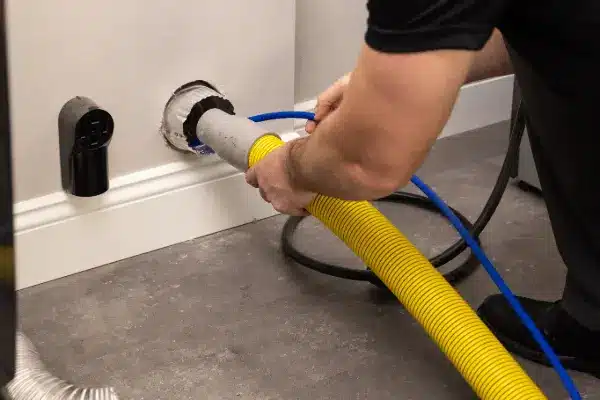 high tech vacuum cleaning process