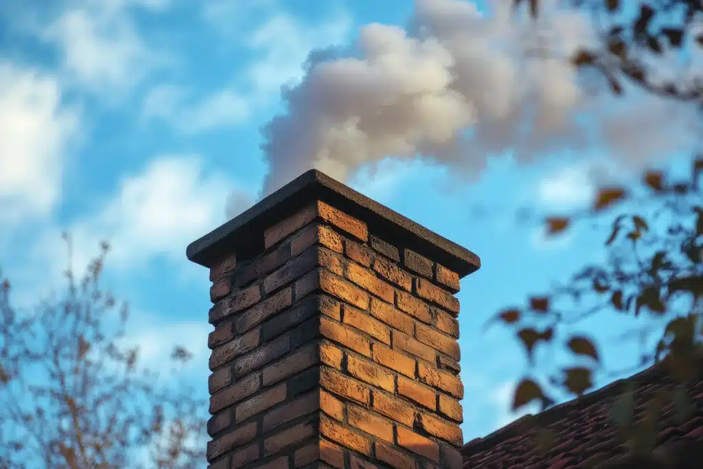 chimney relining job complete