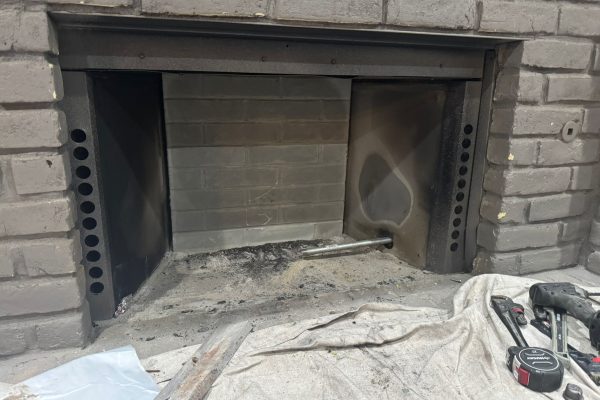 Fireplace Panel Installation Plano (5)