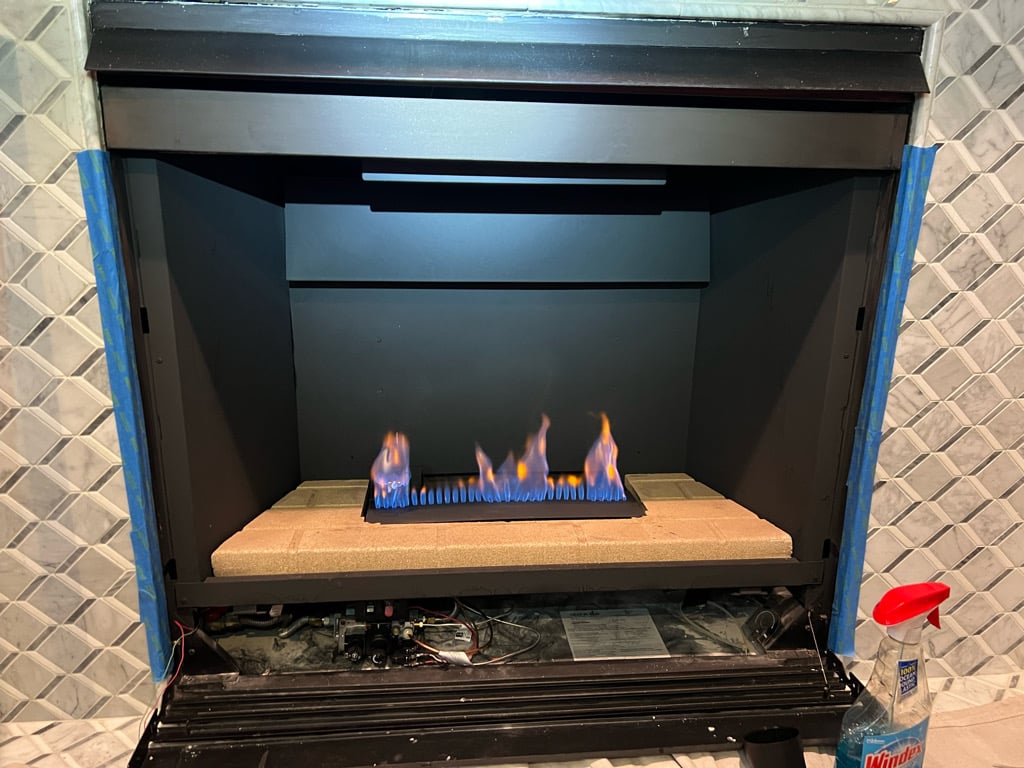 gas fireplace repair in McKinney