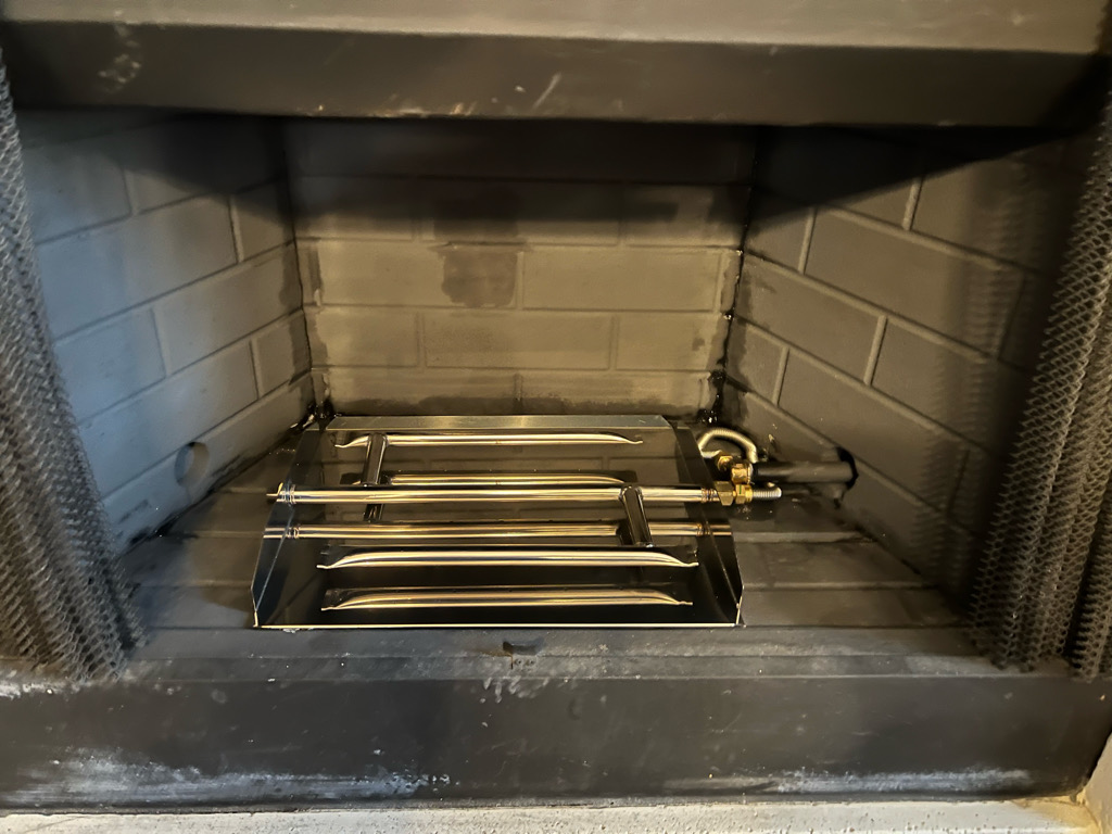 how to add a gas fireplace with us